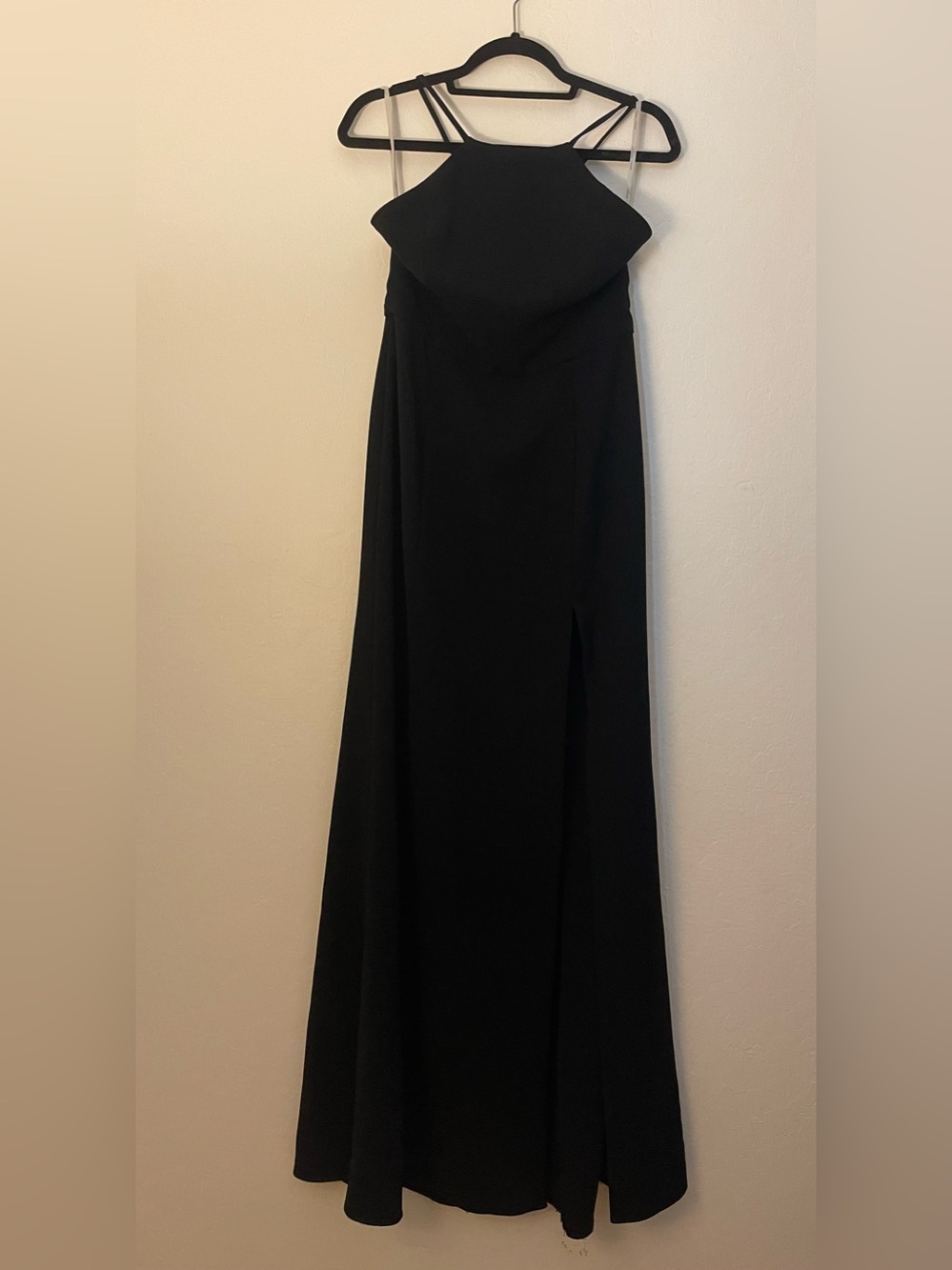 Lovers + Friends Black Maxi Skirt with Side Slit